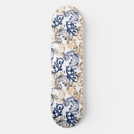 Baroque-Style Retro Classic Pattern  Persoonlijk Skateboard (Voorkant)