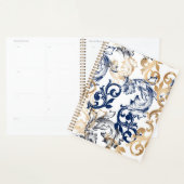 Baroque-Style Retro Classic Pattern  Planner (Display)