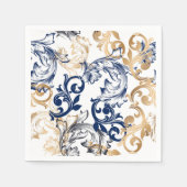 Baroque-Style Retro Classic Pattern Servet (Voorkant)