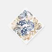 Baroque-Style Retro Classic Pattern Servet (Hoek)