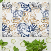 Baroque-Style Retro Classic Pattern Theedoek (Gevouwen)