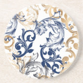 Baroque-Style Retro Classic Pattern Zandsteen Onderzetter (Voorkant)