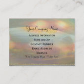 Baroque Van Marcha Elegant Damask Professional Visitekaartje (Achterkant)