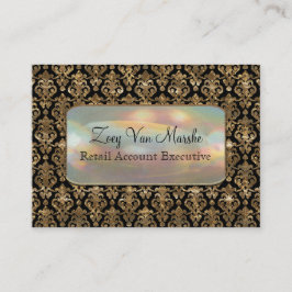 Baroque Van Marchette Elegant Damask Professional Visitekaartje