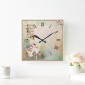 Baroque Vierkante Klok (Huis)