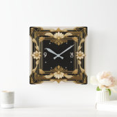 Baroque Vierkante Klok (Huis)