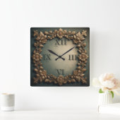 Baroque Vierkante Klok (Huis)