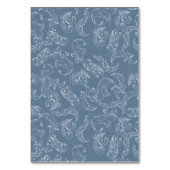 Baroque Vintage Damask Wedding Kaart (Achterkant)