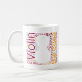 Baroque Violin Cloud mug Koffiemok (Links)