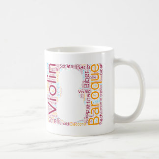 Baroque Violin Cloud mug Koffiemok