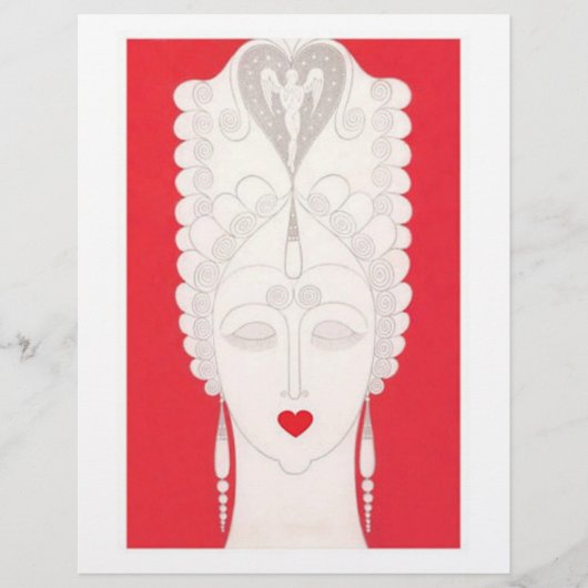 Baroque Woman Flyer (Voorkant)