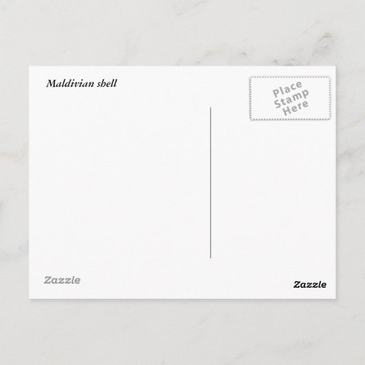 Baros Shell Briefkaart (Achterkant)