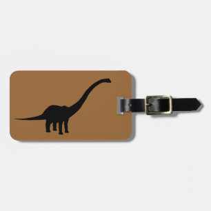 Barosaurus Dino Dinosaur Bagagelabel