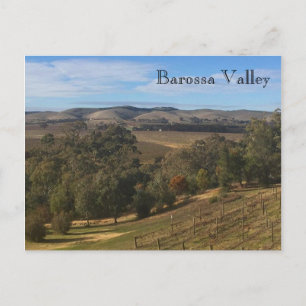 barossa uitzicht briefkaart
