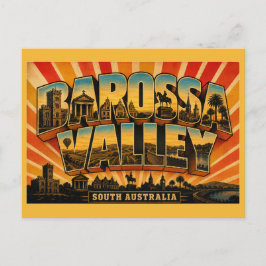 Barossa Valley Zuid-Australië Historische Monument Briefkaart