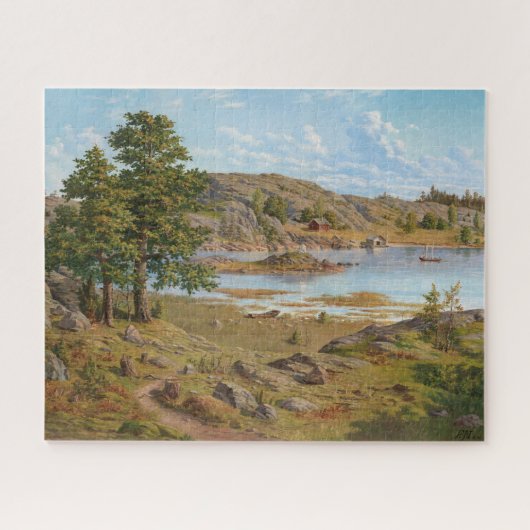 Barösund door Frans Maexmontan Legpuzzel (Horizontaal)