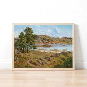 Barösund, Landschap Poster