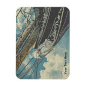 Barque Elissa Figurhead Magneet (Verticaal)