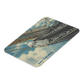 Barque Elissa Figurhead Magneet (Linkerzijde)