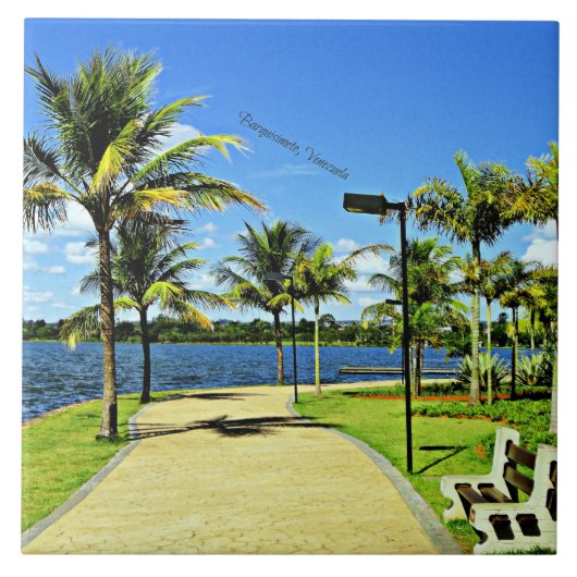 Barquisimeto, Venezuela scenic photograph Tegeltje (Voorkant)