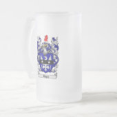 BARR FAMILY CREST - BARR COAT WAPENS MATGLAS BIERPUL (Voorkant links)