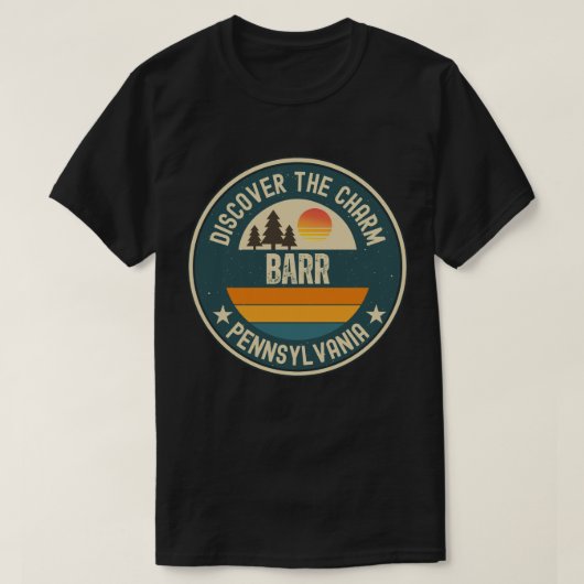 Barr, Pennsylvania T-shirt (Design voorkant)