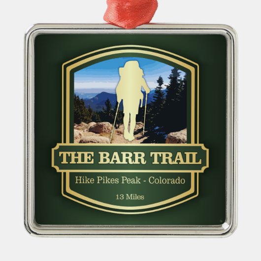 Barr Trail (B1) Metalen Ornament (Voorkant)