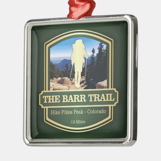 Barr Trail (B1) Metalen Ornament (Links)