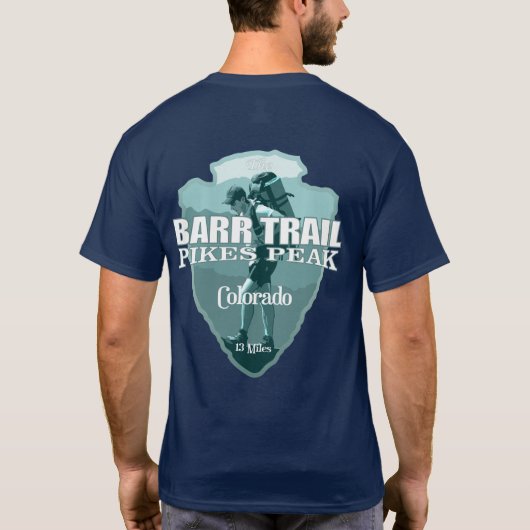 Barr Trail (pijlpunt T) T-shirt (Achterkant)