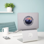 Barr Trail (rd2) Sticker (Laptop op bureau)