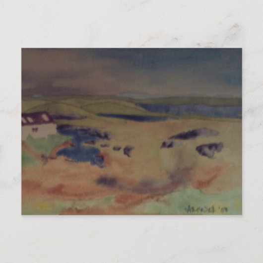 Barra, buitenste hebrides briefkaart (Voorkant)