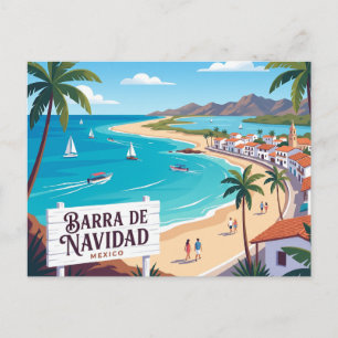 Barra de Navidad Mexico Briefkaart