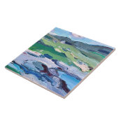 Barra, Schotland geschilderd door Samuel Peploe, Tegeltje (Zijkant)