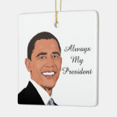 Barrack Obama, altijd mijn President Ornament (Links)