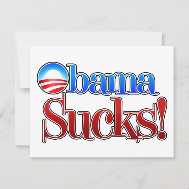 Barrack Obama Sucks (Voorkant)