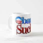 Barrack Obama Sucks Koffiemok (Voorkant links)