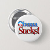 Barrack Obama Sucks Ronde Button 5,7 Cm (Voorkant /achterkant)