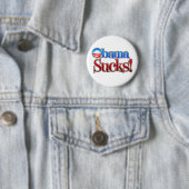 Barrack Obama Sucks Ronde Button 5,7 Cm (In situ)