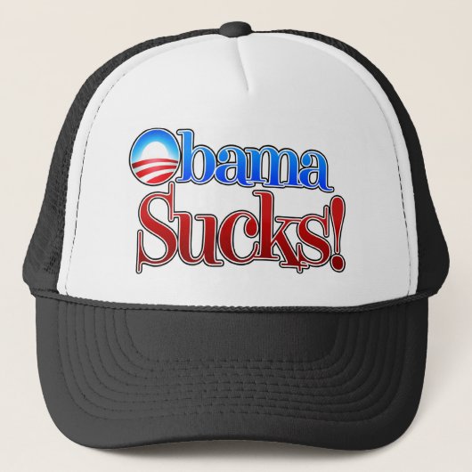 Barrack Obama Sucks Trucker Pet (Voorkant)