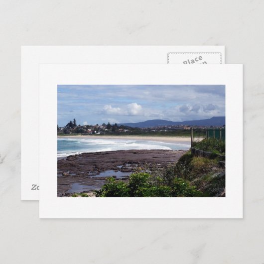 Barrack Point uitzicht richting Shellharbour Briefkaart (Voorkant / Achterkant)