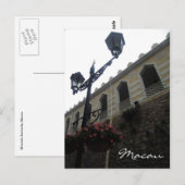 barracks van moorish macau briefkaart (Voorkant / Achterkant)