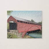 Barracksville Covered Bridge Legpuzzel (Horizontaal)