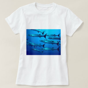 barracuda duiken diepzee oceaan water tropische go t-shirt
