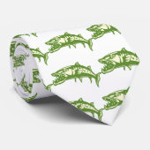 Barracuda Fish #4 Stropdas (Opgerold)