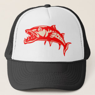 Barracuda Fish #6 Trucker Pet