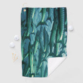 Barracuda Fish Camo Golfhanddoek (Insitu)