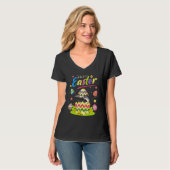 Barracuda Fish Easter Barracuda Happy Pap T-shirt (Voorkant volledig)