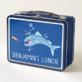 Barracuda hongende cartoon (Voorkant)