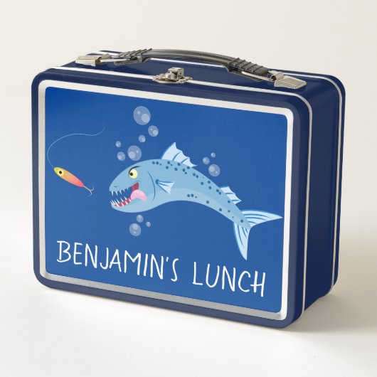 Barracuda hongende cartoon (Voorkant)