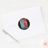 Barracuda Icondized Ronde Sticker (Envelop)